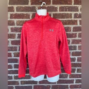 Men’s Under Armour Burnout Half Zip Pullover ColdGear Loose Fit Size Medium